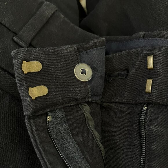 J Crew Womens Lexie Pants Skinny Leg Stretch Size 2 Dark Blue Dress Casual - Picture 5 of 7